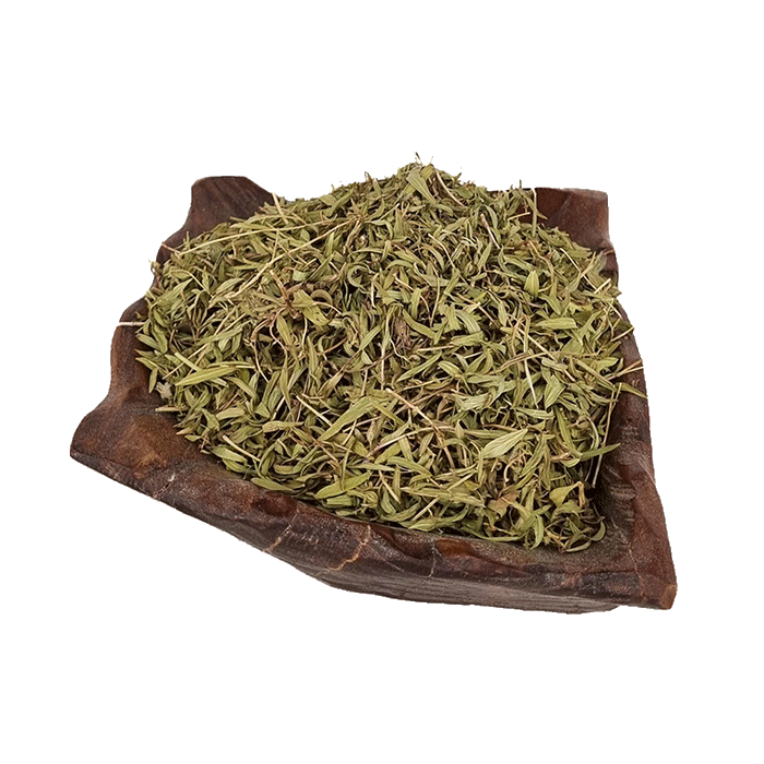 آویشن کوهی ارگانیک خالص زرتار سرخ اوراسیا با برگ‌های سبز و خوش‌عطر